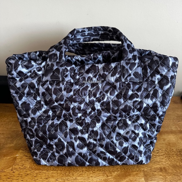 MZ Wallace Medium Metro Tote Animal Print Leopard - Picture 2 of 6